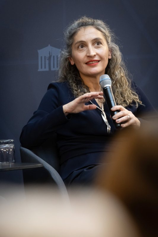 Podiumsgespräch mit Preisträgerinnen und Preisträgern. Universitätsprofessorin für Politik & Geschlecht, Diversität & Gleichheit Zoe Lefkofridi