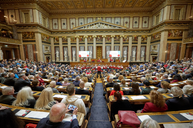 Musikalische Umrahmung durch den burgenländischen Blasmusikverband
