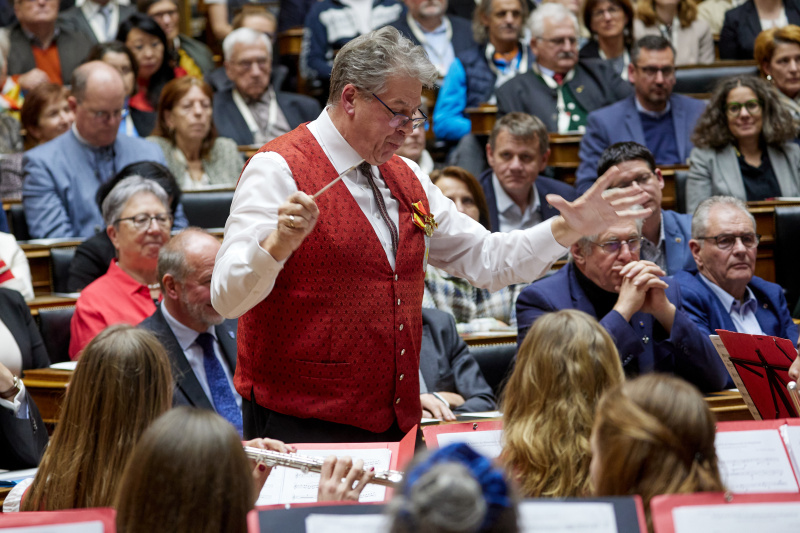 Musikalische Umrahmung durch den burgenländischen Blasmusikverband