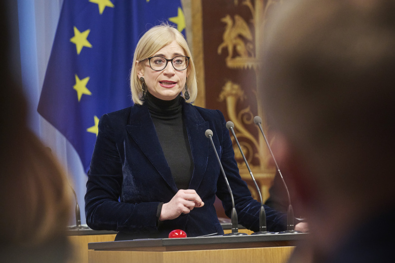 Am Rednerinnenpult Bundesrätin Sandra Lassnig (ÖVP)