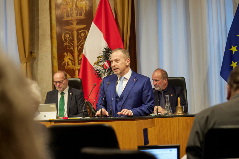 Am Rednerpult: Bundesrat Stephan Auer-Stüger (SPÖ)