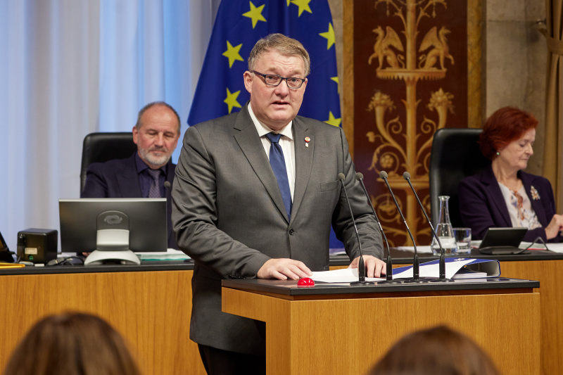 Am Rednerpult: Bundesrat Markus Steinmaurer (FPÖ)