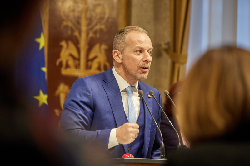 Am Rednerpult: Bundesrat Stephan Auer-Stüger (SPÖ)