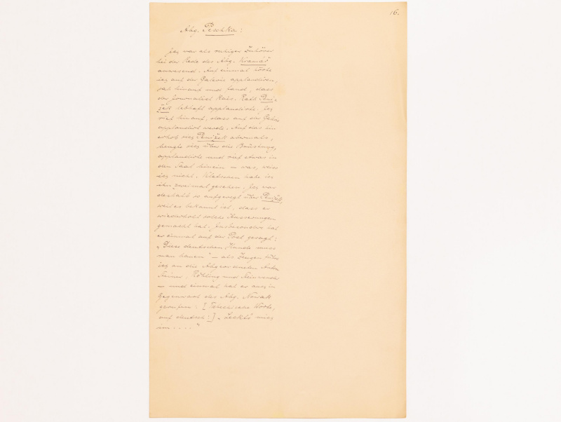 Protokoll Nr. 16: Aussage des Abgeordneten Franz Peschka