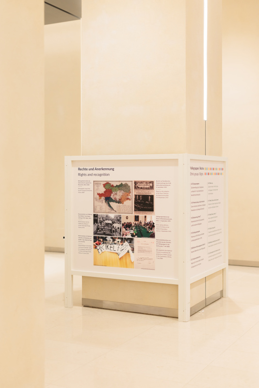 Ausstellung in der Agora