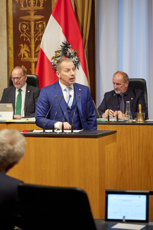 Am Rednerpult: Bundesrat Stephan Auer-Stüger (SPÖ)