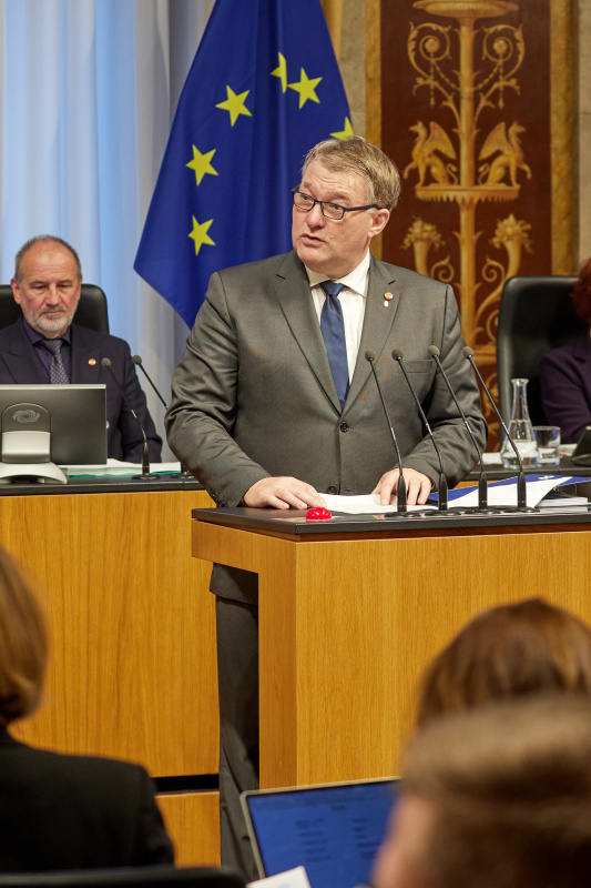 Am Rednerpult: Bundesrat Markus Steinmaurer (FPÖ)