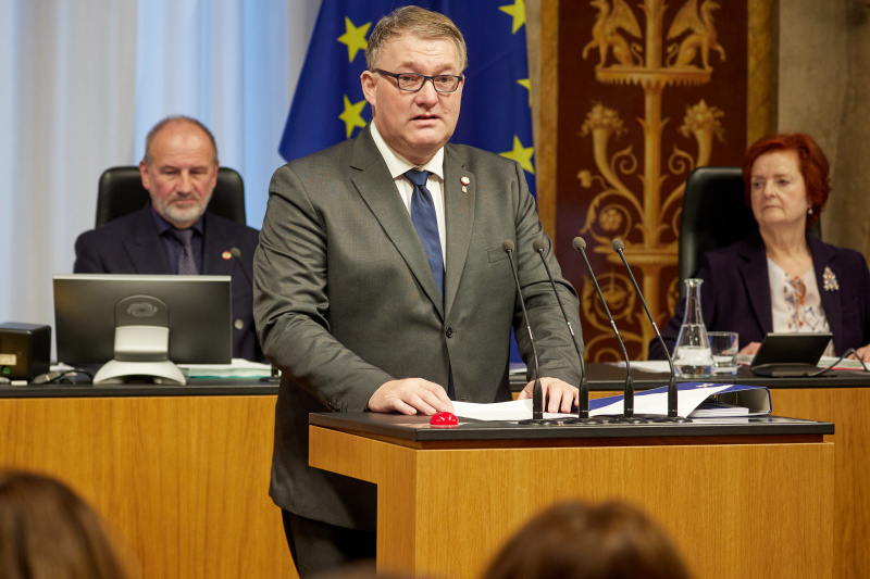 Am Rednerpult: Bundesrat Markus Steinmaurer (FPÖ)