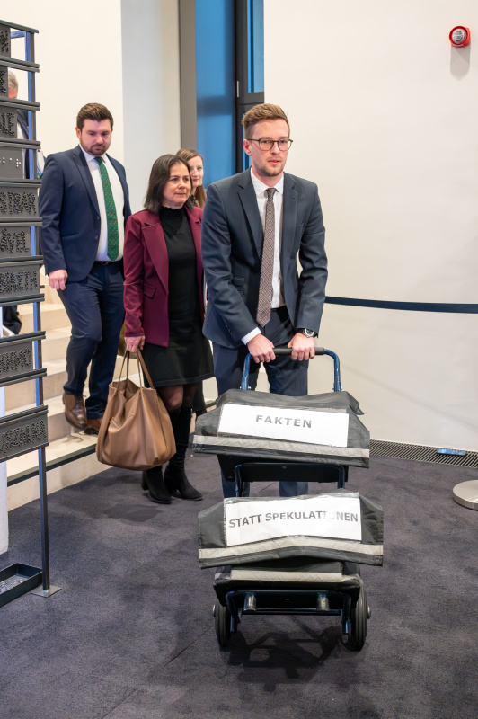 Unterlagen für den Untersuchungsausschuss