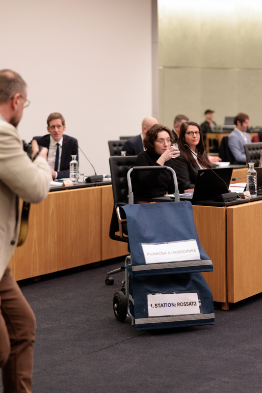 Blick Richtung Ausschussmitglieder