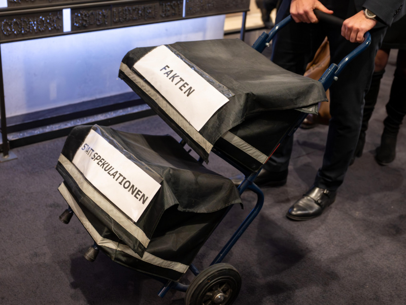 Unterlagen für den Untersuchungsausschuss