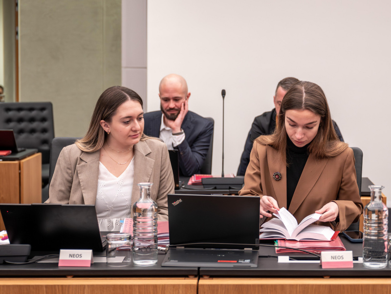 Ausschussmitglied der NEOS. Nationalratsabgeordnete Sophie Wotschke (NEOS)