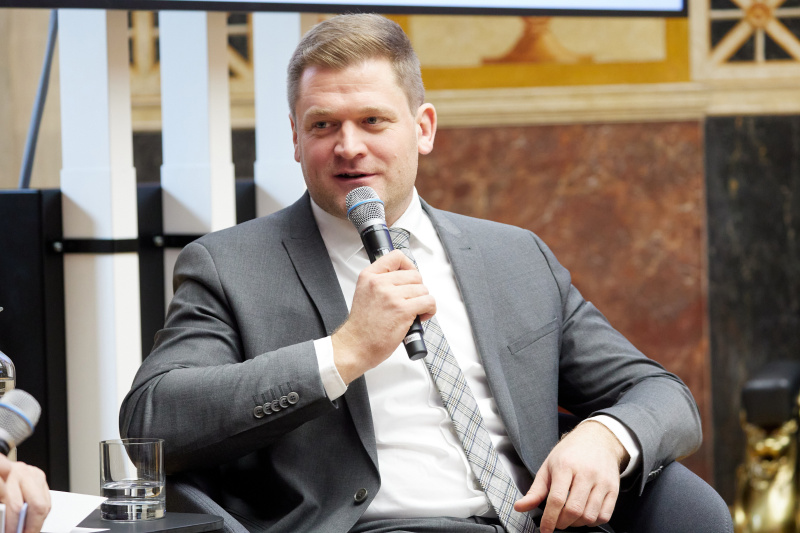 Gespräch Bundesratspräsident Markus Stotter (ÖVP)