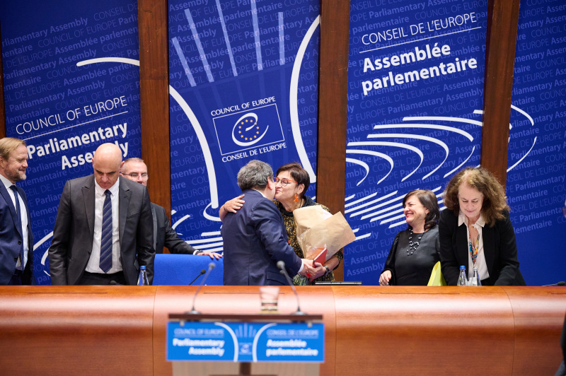 Wahl von Petra Bayr (SPÖ) zur Präsidentin der Parlamentarische Versammlung im Europarat