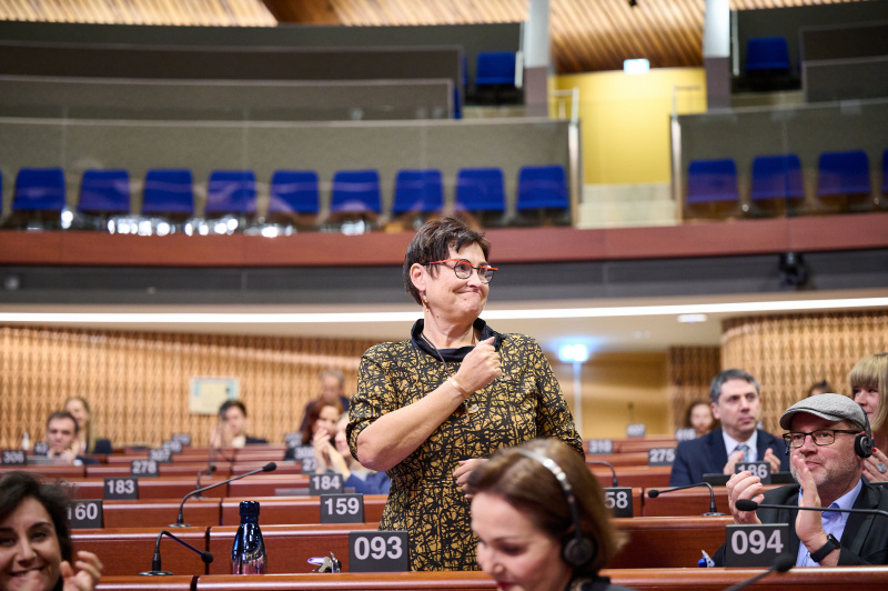 Wahl von Petra Bayr (SPÖ) zur Präsidentin der Parlamentarische Versammlung im Europarat