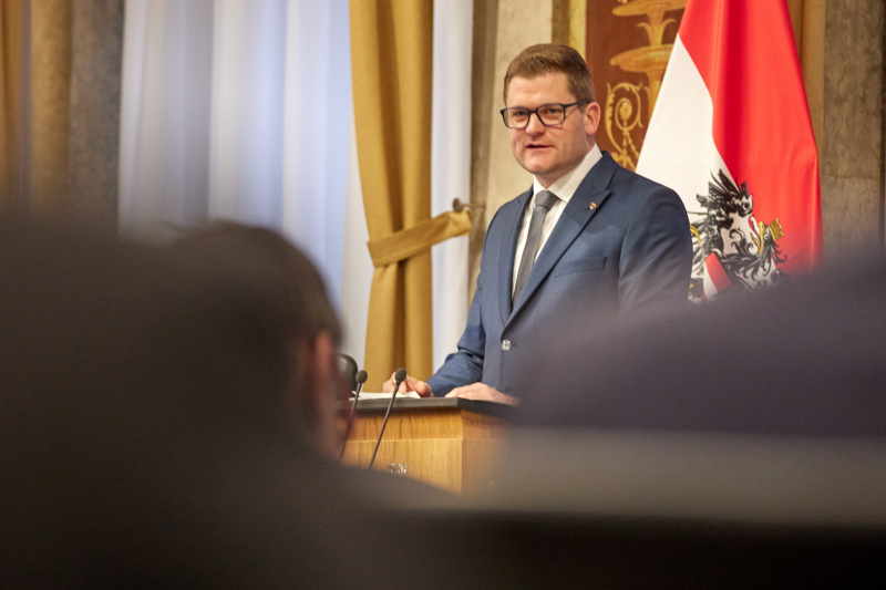 Antrittsrede Bundesratspräsident Markus Stotter (ÖVP)