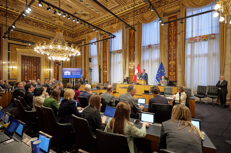 Antrittsrede Bundesratspräsident Markus Stotter (ÖVP)