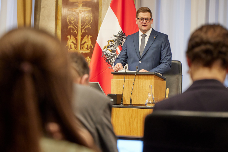 Antrittsrede Bundesratspräsident Markus Stotter (ÖVP)