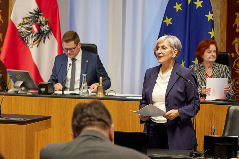 Stellungnahme Justizministerin Anna Sporrer (SPÖ)