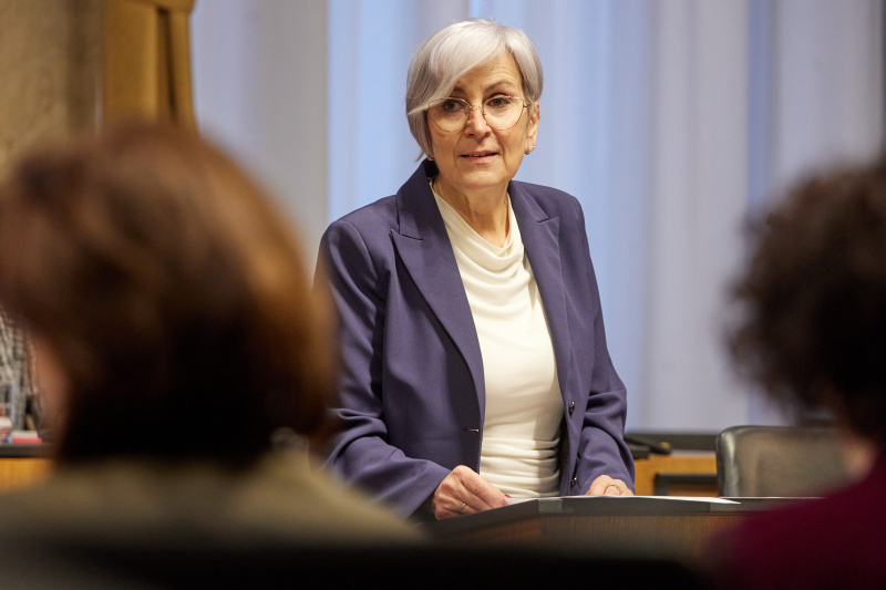 Stellungnahme Justizministerin Anna Sporrer (SPÖ)