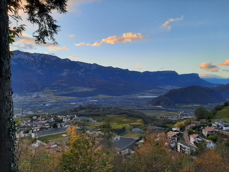 Blick ins Südtiroler Unterland
