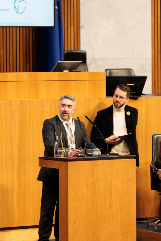 Daniel Clavero Herrero zu seinem Projekt "Inclusion in Public Hospitals"