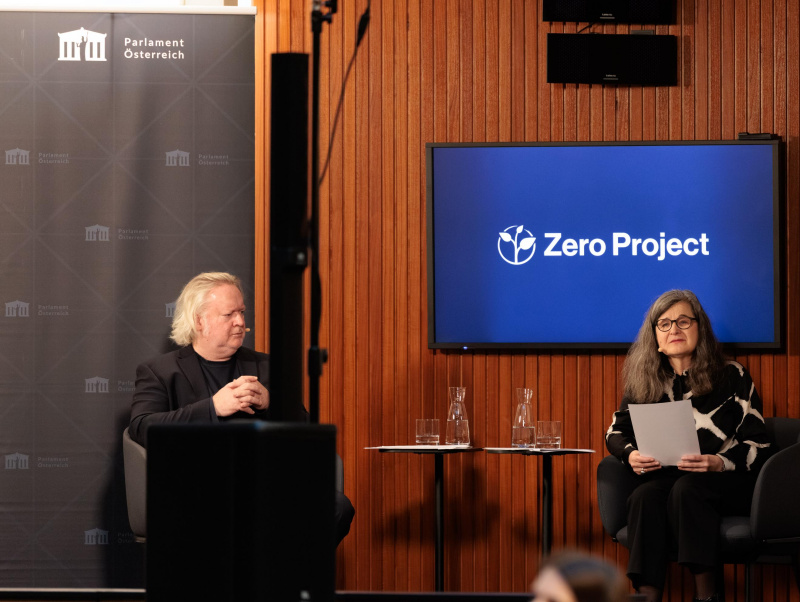 Gregor Seberg, Schauspieler und Maria Hofstätter, Schauspielerin bei den Lesungen