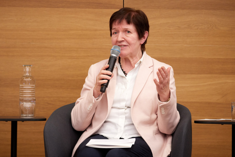 Expertinnentalk zum Thema Solidarität mit Frauen im Globalen Süden. Verantwortliche für die Aktion Familienfasttag der Katholischen Frauenbewegung Österreichs Anna Raab