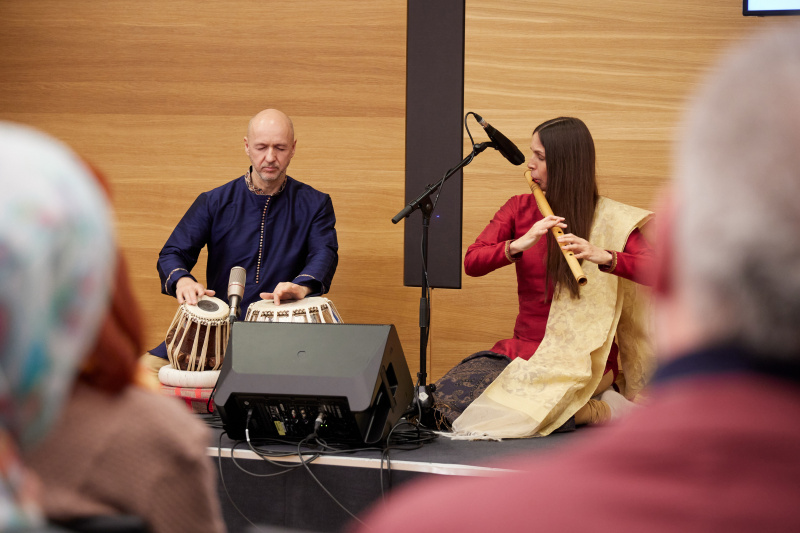 Musik: Rina Killmeyer und Gerhard Rosner