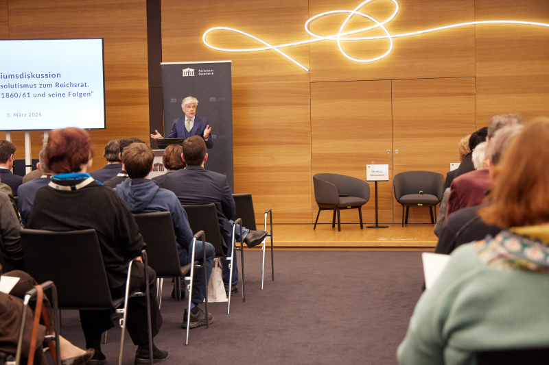 Eröffnungsworte Parlamentsdirektor Harald Dossi