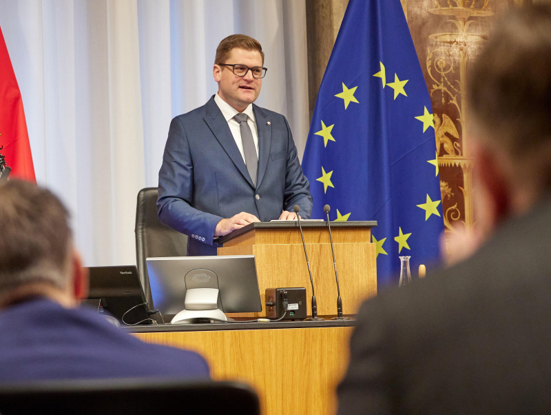 Antrittsrede Bundesratspräsident Markus Stotter (ÖVP)
