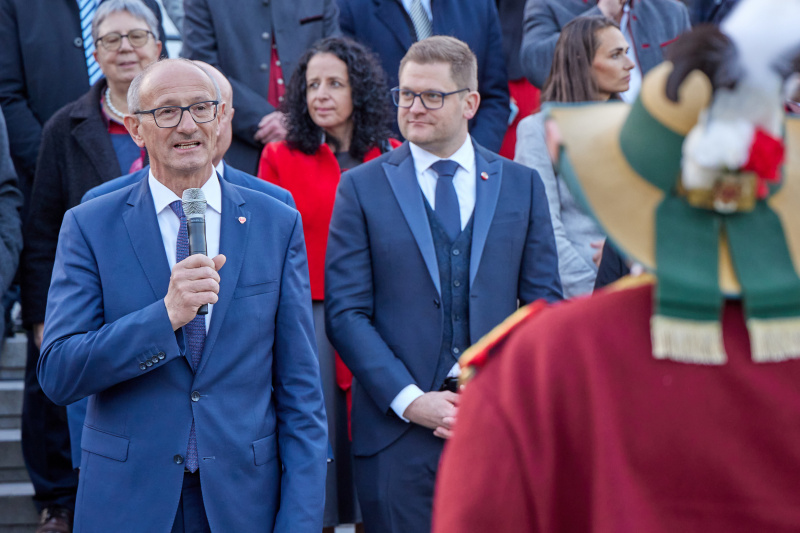 Landeshautpmann von Tirol Anton Mattle (ÖVP)