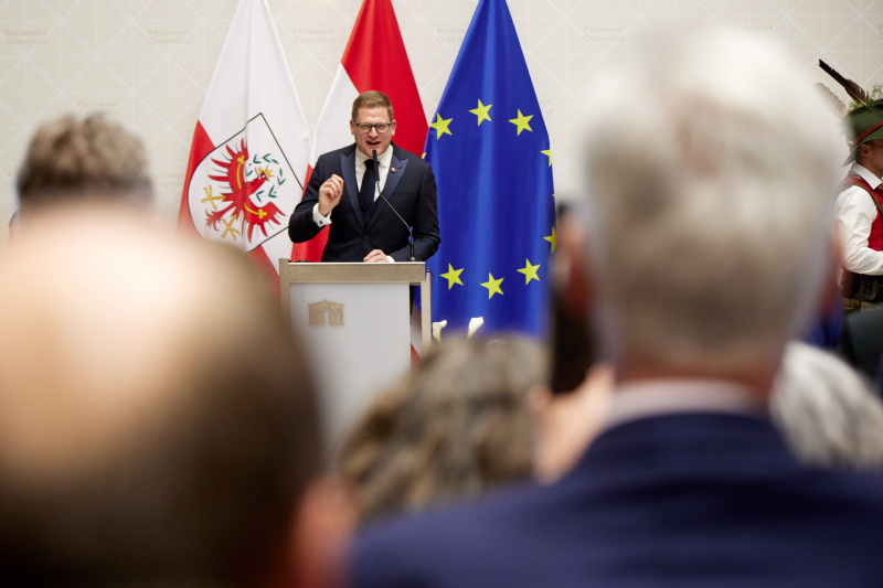 Eröffnungsworte Bundesratspräsident Markus Stotter (ÖVP)
