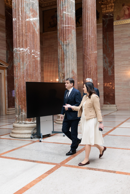 Einholung des Vizepräsidenten der EU-Kommission Raffaele Fitto