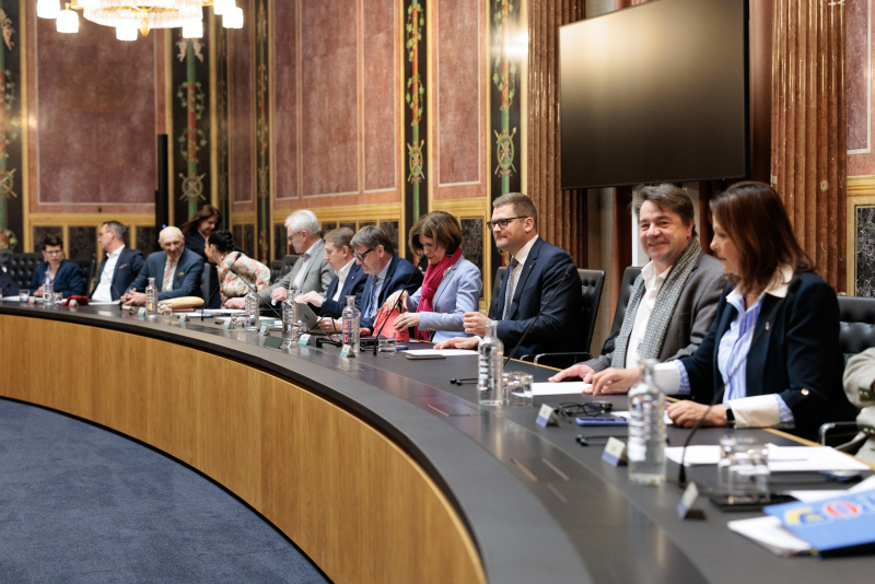 Mitglieder des EU-Ausschusses des Bundesrates