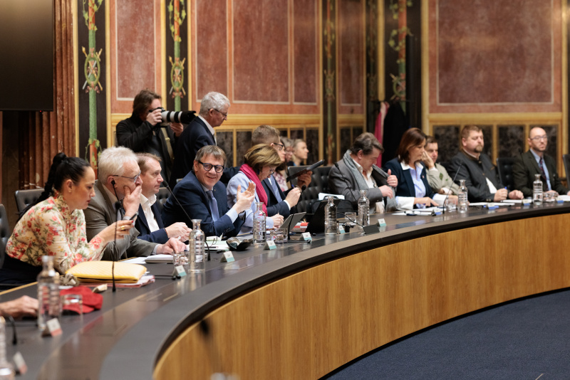 Mitglieder des EU-Ausschusses des Bundesrates