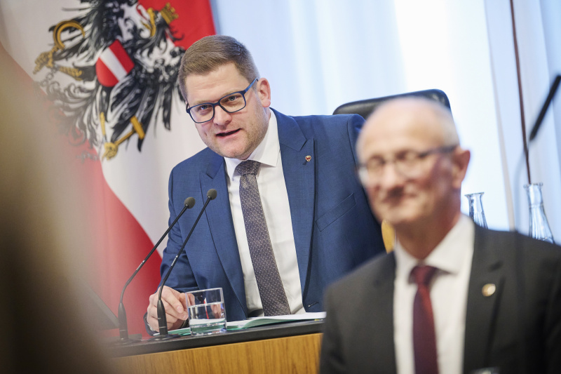 Bundesratspräsident Markus Stotter (ÖVP)