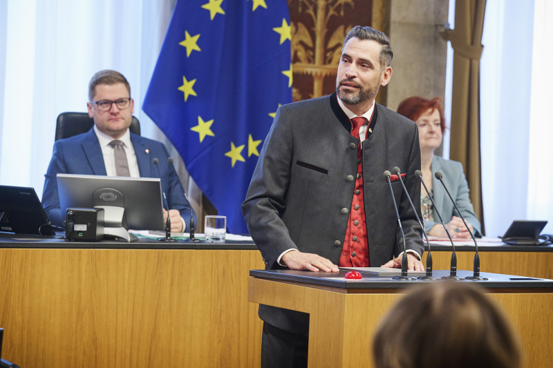 Am Rednerpult Bundesratsvizepräsident Daniel Schmid (SPÖ)