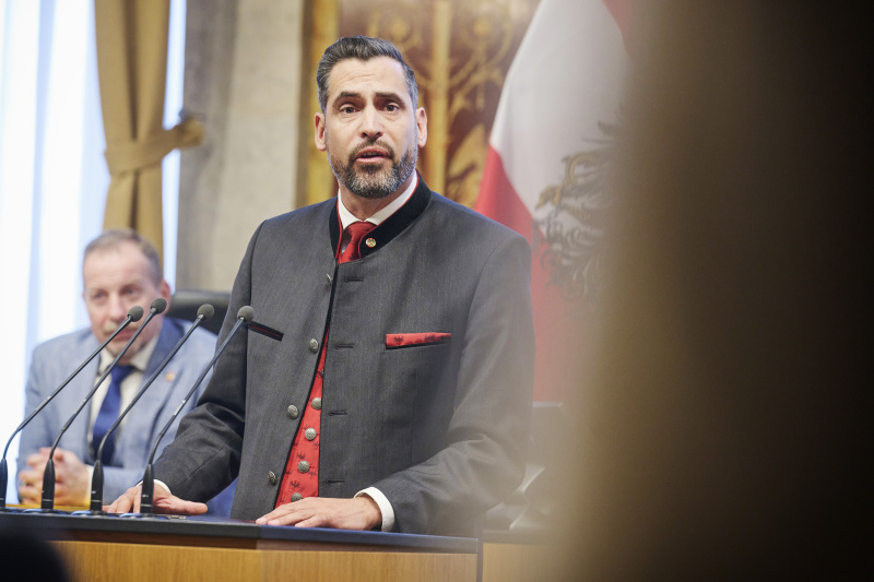 Am Rednerpult Bundesratsvizepräsident Daniel Schmid (SPÖ)