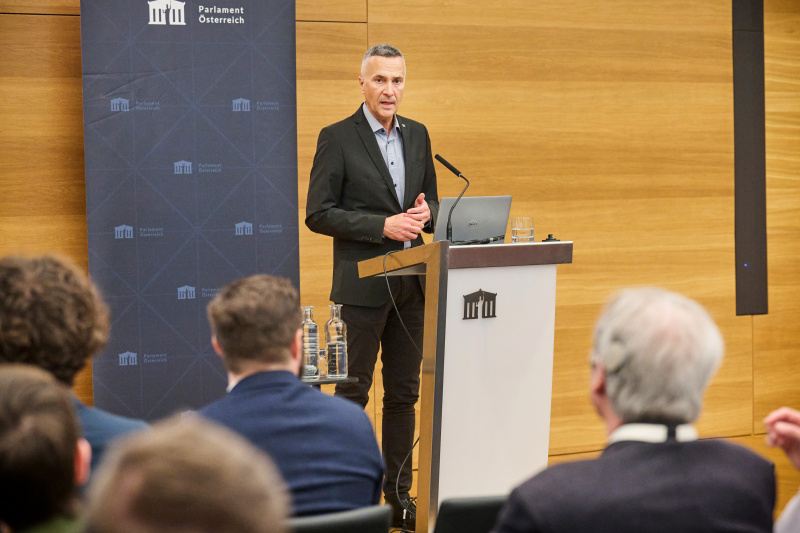 Eröffnungsworte Sprecher der Parlamentsdirektion Karl-Heinz Grundböck