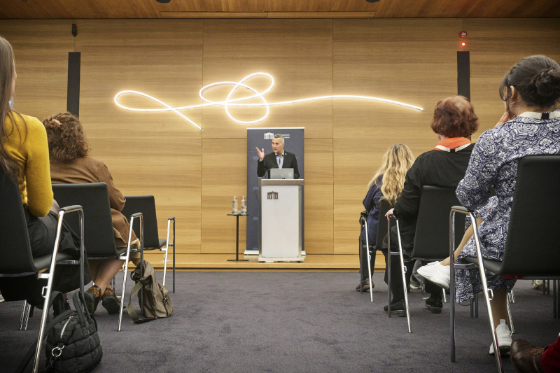 Eröffnungsworte Sprecher der Parlamentsdirektion Karl-Heinz Grundböck