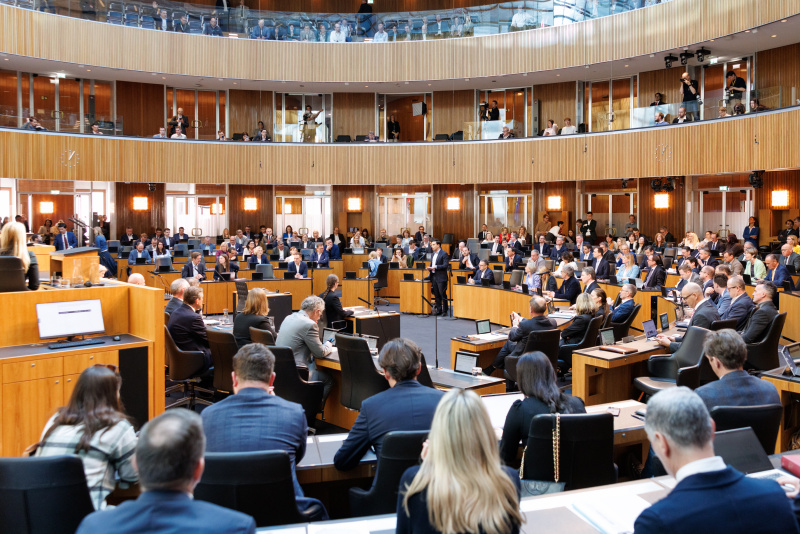 Blick ins Plenum