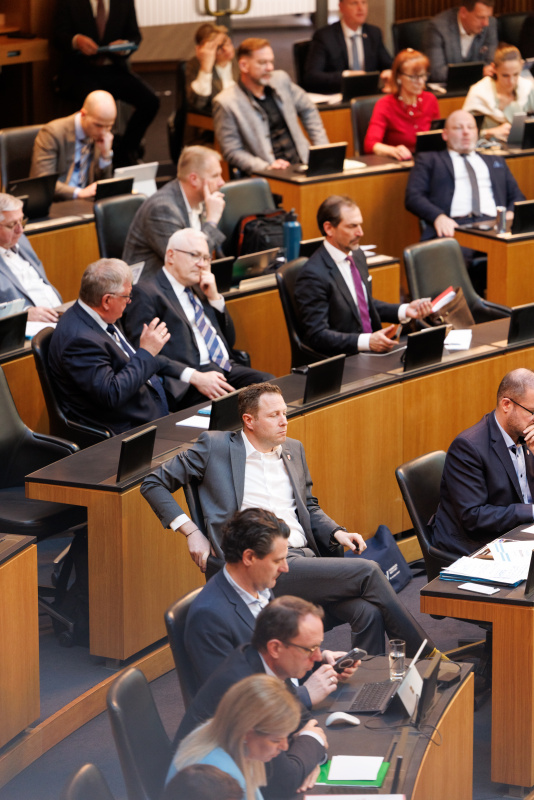 Blick ins Plenum