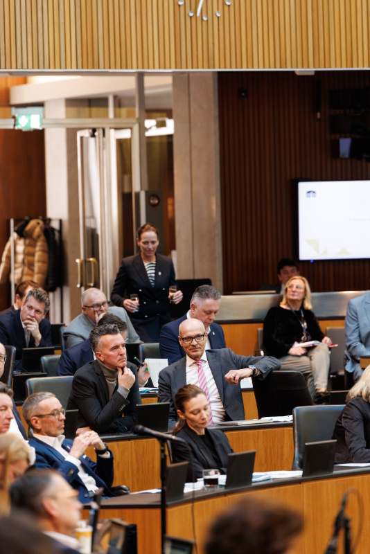 Blick ins Plenum