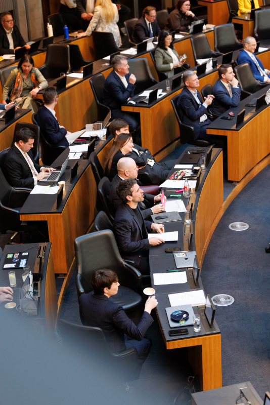 Blick ins Plenum