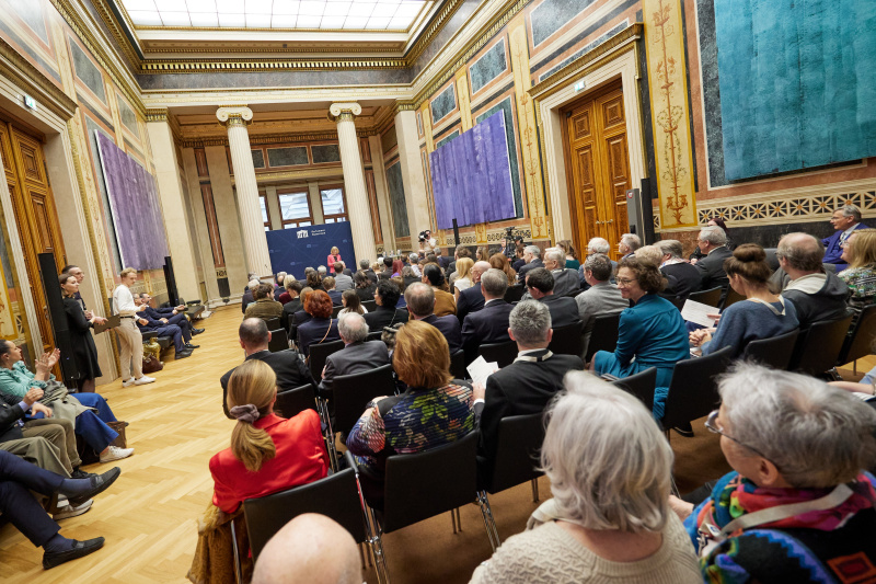 Moderation Herausgeberin Kurier Martina Salomon