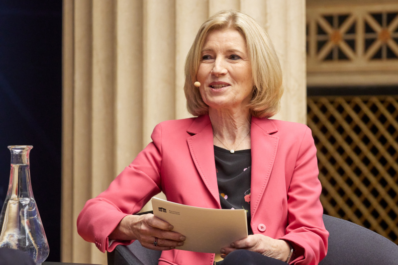 Gespräch. Herausgeberin Kurier Martina Salomon