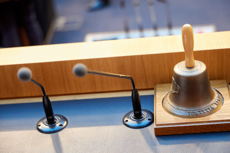 Glocke am Präsidium