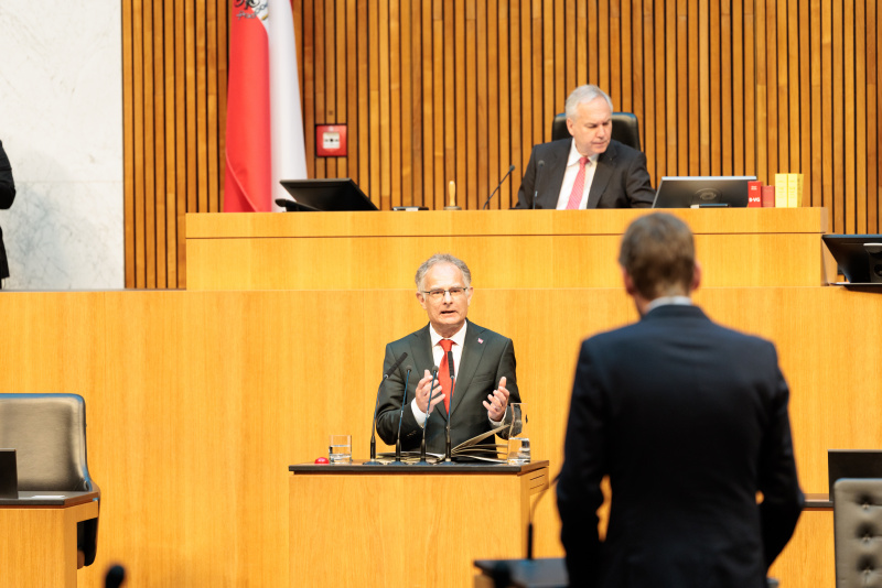 Am Wort: Finanzminister Markus Marterbauer (SPÖ)