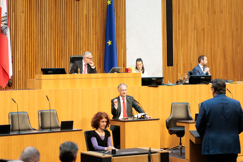 Am Wort: Finanzminister Markus Marterbauer (SPÖ)